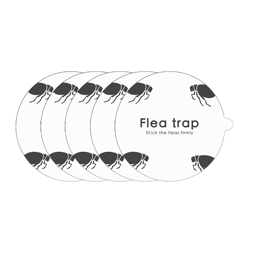 round-shaped flea trap household sticky paper flea trap lamp flea trap lamp