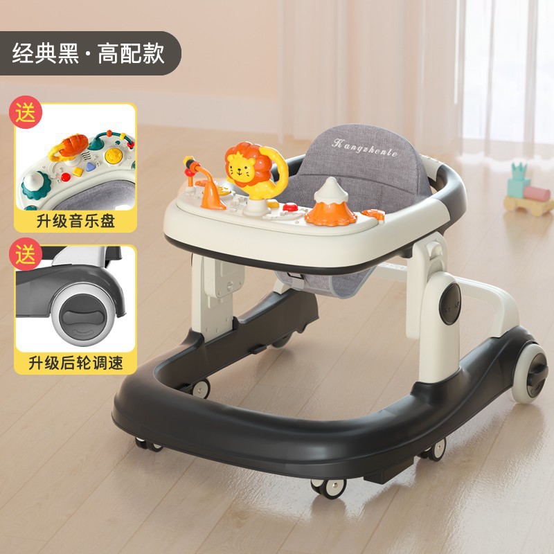 Детская ходунка противоолег, многофункциональная детская коляска, противоопрокидывающая до 18 месяцев, обучение ходьбе