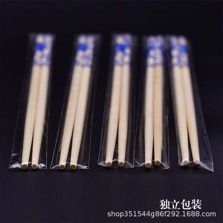 Disposable Blue and White Porcelain Chopsticks for Weddings and Home Use, Wholesale from the Manufacturer, Carbonized Bamboo Chopsticks in Bulk, Free Shipping Per Piece