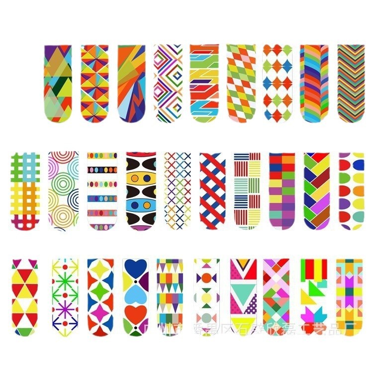 Amazon's Best-Selling Magnetic Bookmark, Pure Color Bookmark, Bible Magnetic Embossed Bookmark