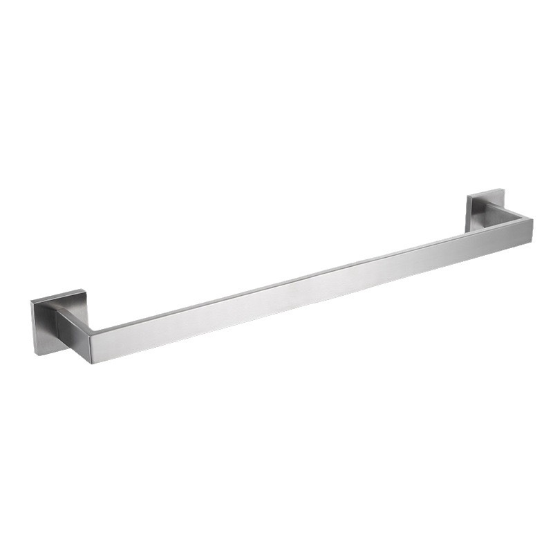 Cross-border stainless steel bathroom clothes hook tissue holder towel bar suit black towel rack bathroom hardware suit accessories