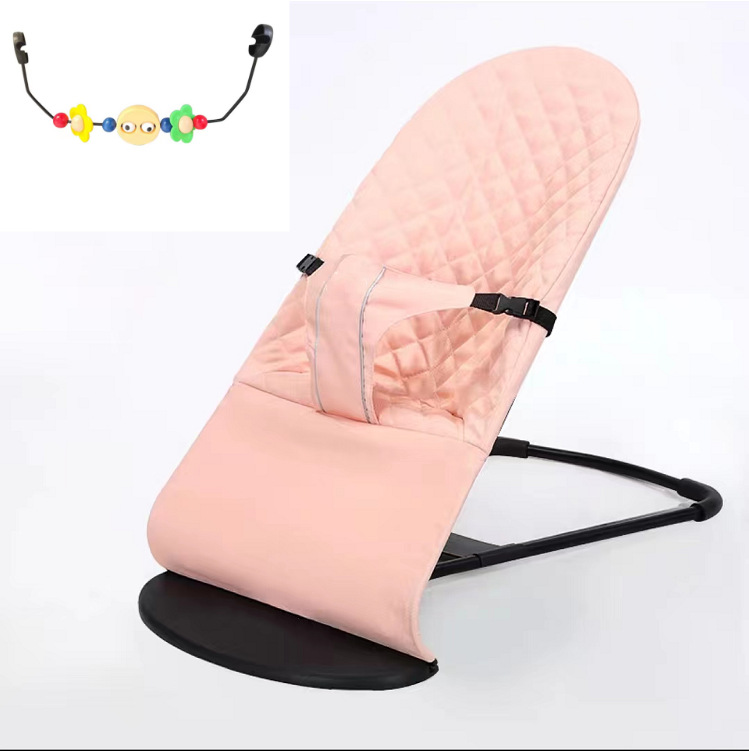 Baby rocking chair coax baby artifact soothing chair can be reclining and sitting foldable baby sleep artifact four seasons universal