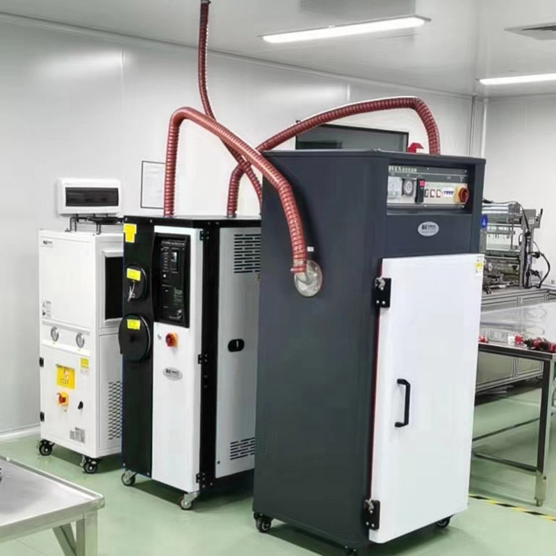 Swiss Rotary Wheel Honeycomb Dehumidification Crystallization Drying Plc Intelligent Dew Point System