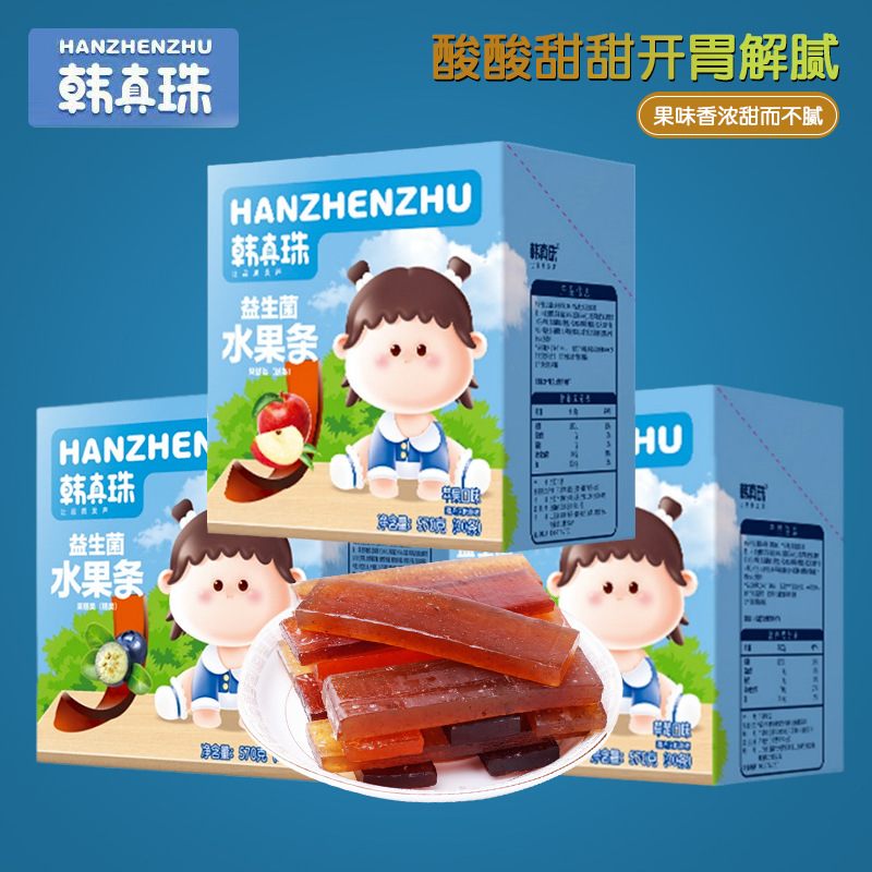 (25 июня) Han Zhenzhu закуски фруктовые батончики 19Г/штука свежий фрукт добавленный фруктовый пюре торт фруктовые полоски