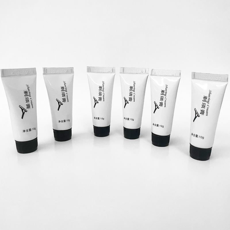 Hotel Supplies Lubricating Pearlescent Shaving Cream Men's B&B Hotel Portable Disposable Shaving Solid Foam Cream