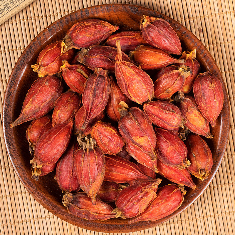 Authentic Wild Gardenia, New Chinese Herbal Medicine 500g, Red Gardenia Tea, Yellow Gardenia, Dried Gardenia, Dried Ginger Soup