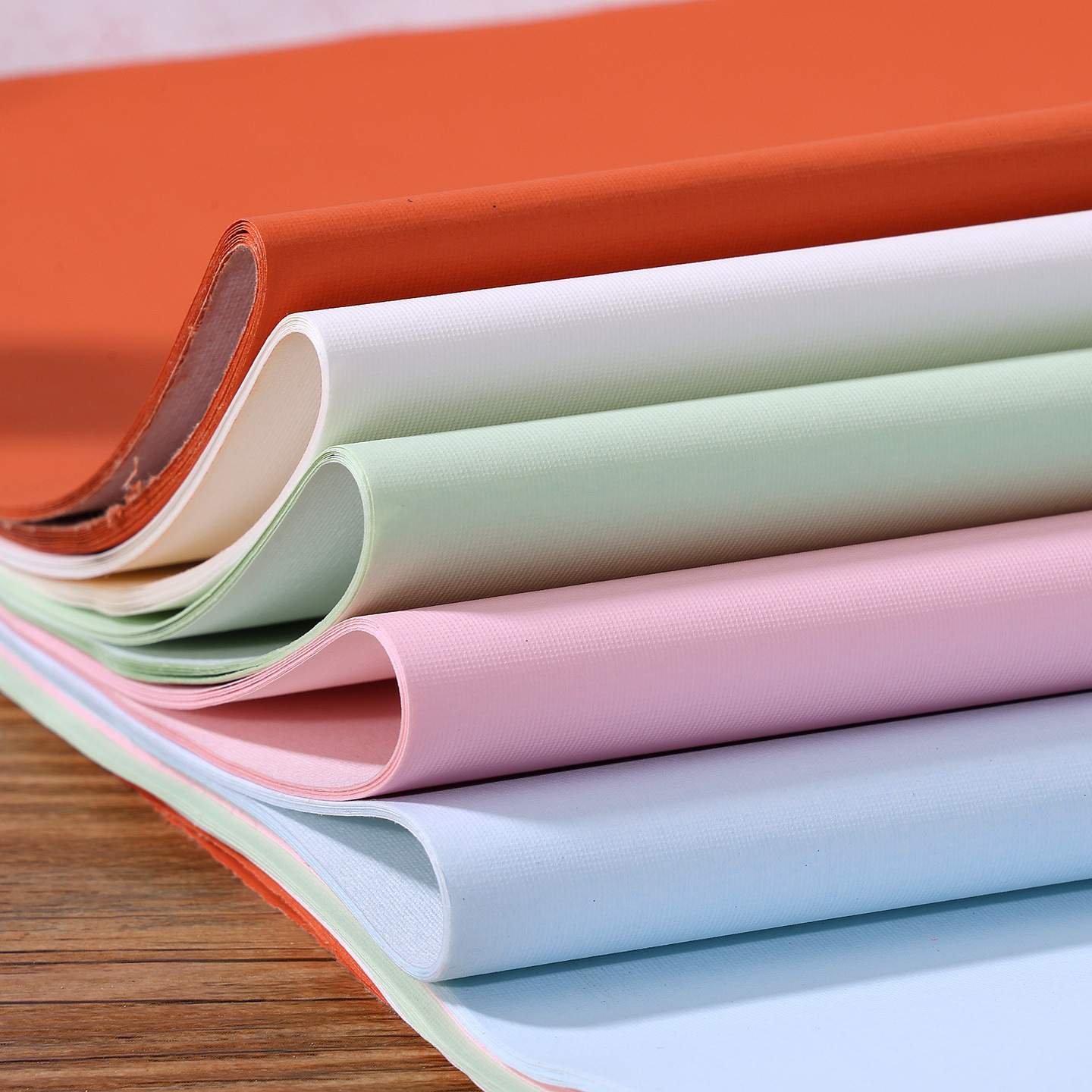 Factory Direct Source Yua Xuan Paper Batik Silk Paper with Concave and Convex Texture Small Regular Script Medium Regular Script Calligraphy Creation Work Paper