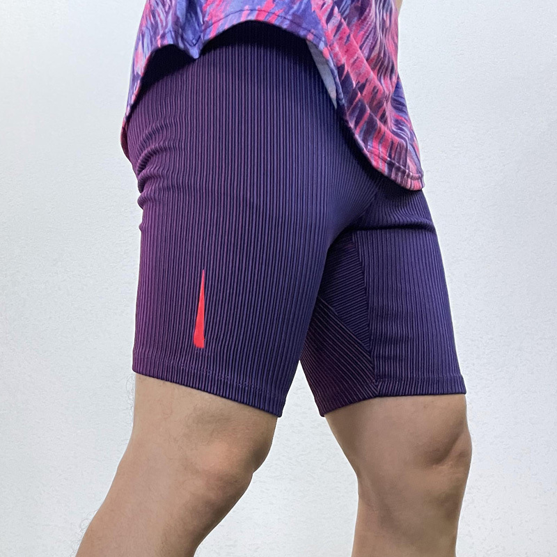 Мужские компрессионные шорты для марафона быстросохнущие облегающие высокоэластичные летние тренировочные штаны для спортивных студентов