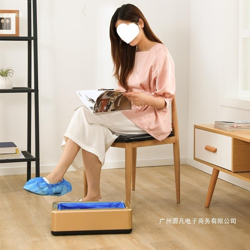 Factory Direct Sales Fully Automatic Shoe Cover Machine Household New Foot Box Shoe Film Machine Intelligent Foot Cover Machine Indoor