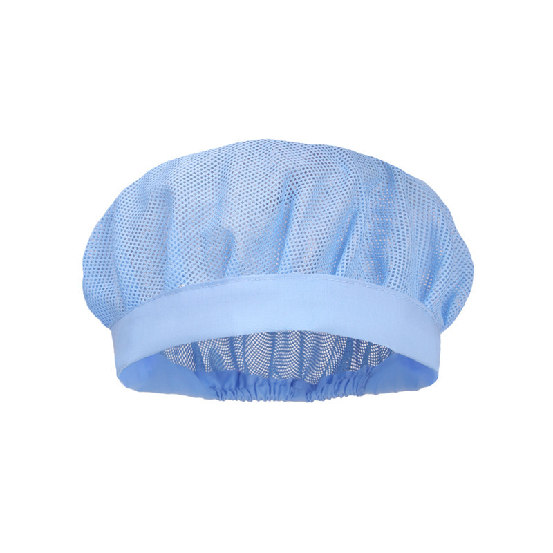 Canteen Restaurant Breathable Mesh Dust Cap Factory Workshop Multi-Color Work Hat Kitchen Smoke-Proof Chef Hat Wholesale