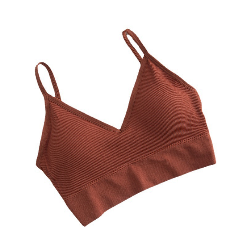 Foreign Trade Popular Southeast Asian Big U Sports Bottoming Beautiful Back Sling with Chest Pad to Wrap the Chest and Prevent Exposure Tube Top Style