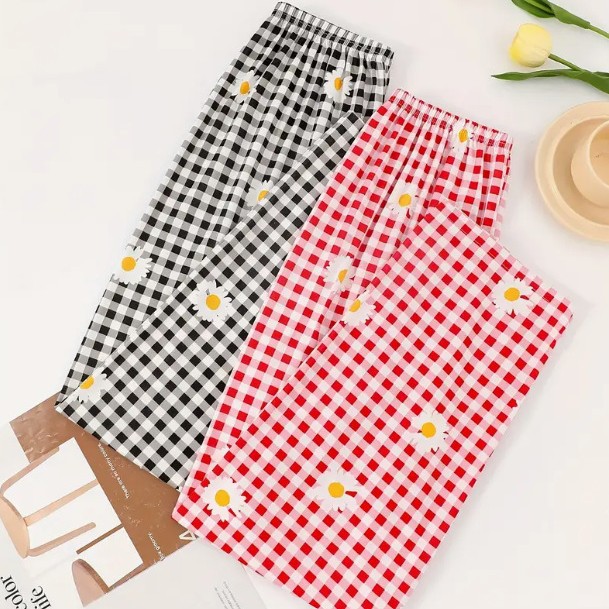 Cross-Border Export Amazon European and American 3D Digital Printing Home Pajamas Drawstring Can Be Worn Outside Casual Couple Pants Customization