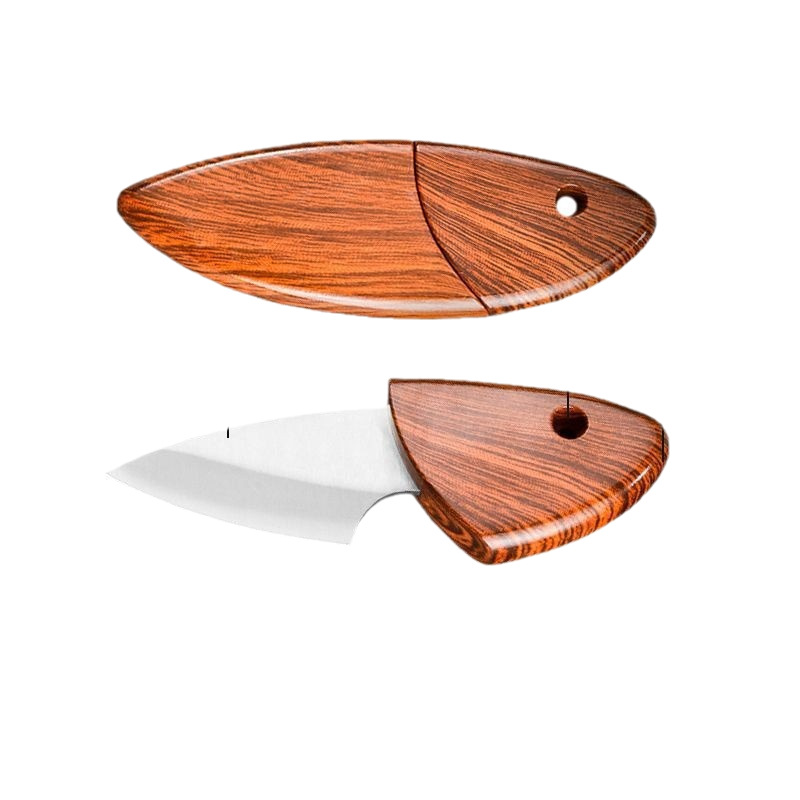 Factory Internet celebrity outdoor small fat fish mini knife fruit meat cutting high hardness thick sharp camping portable knife