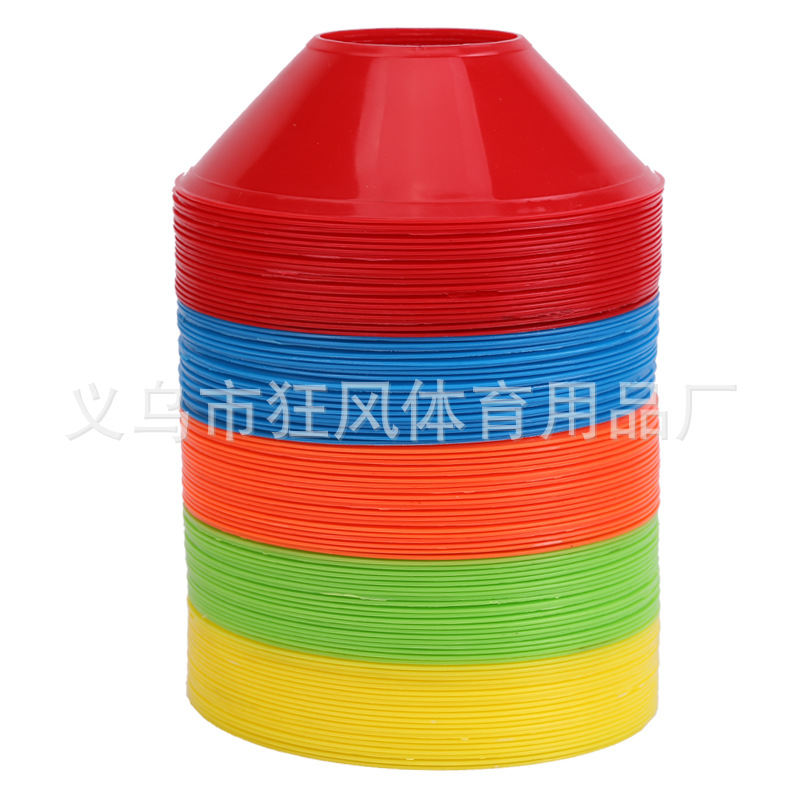 Wholesale Round Mouth Logo Plate Mini Small Logo Plate Soft and Durable Football Training Obstacle Logo Cone