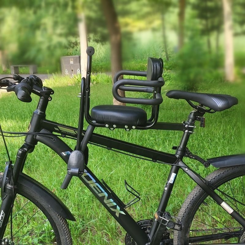 Детское сиденье для велосипеда, переднее, универсальное, складное, для горного велосипеда