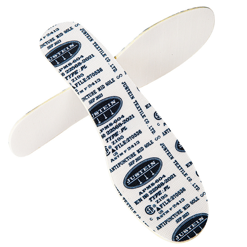 4mm 1100N Zero Puncture Safety Insole Anti-Puncture Midsole Work Shoe Midsole Anti-Puncture