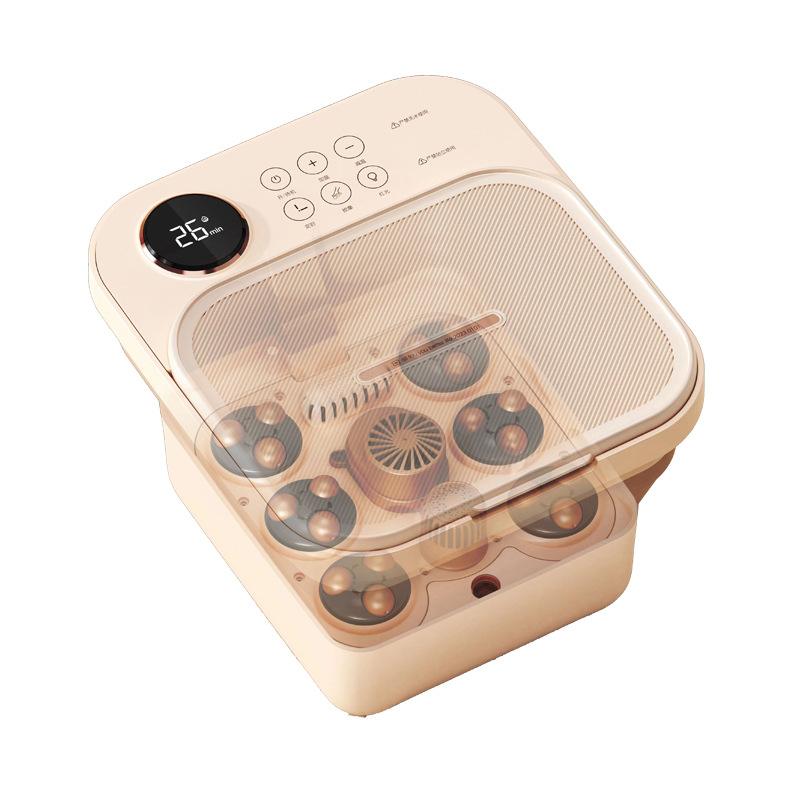 New Folding Footbath Electric Massage Portable Home Intelligent Heating Constant Temperature Fully Automatic Insulated Footbath Bucket