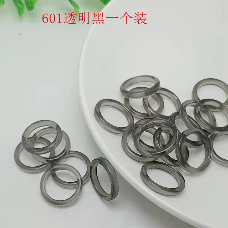 Manufacturer Wholesale Resin Ring Simple Ins Colorful Ring Student Hand Jewelry Wholesale Fashion Jewelry Hot New Style
