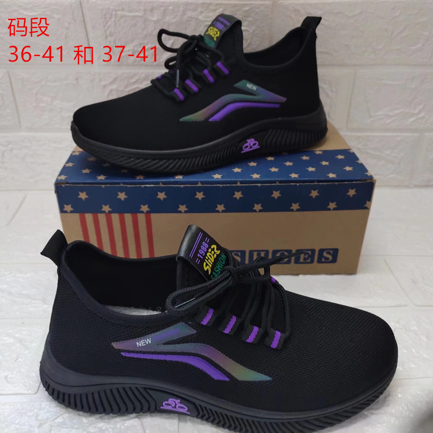 Spring and Autumn Women's Single Shoes with Lace, Sports and Sponge Flat Bottom, Plaid, Fashionable, Plaid and Versatile