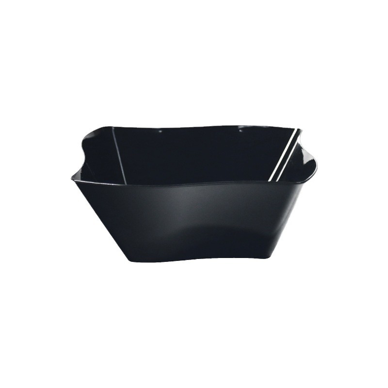 Cross-border Disposable Black Mousse Cup PS Mini Multi-style Appetizer Plate Dessert Dishes Tableware Combination suit