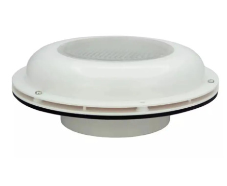 Солнечный вытяжной вентилятор E524135-B с батареей и выключателем, ABS корпус