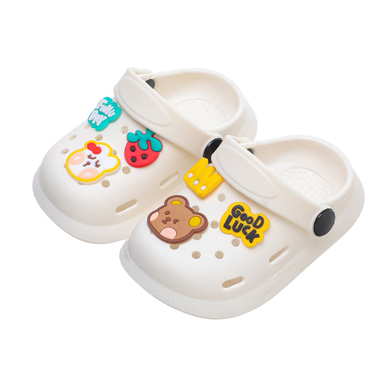 Children's Slippers Summer Boys and Girls Cartoon Cute Non-Slip Toe-Toe Clogs for Infants, Large, Medium and Small Kidsren's Sandals