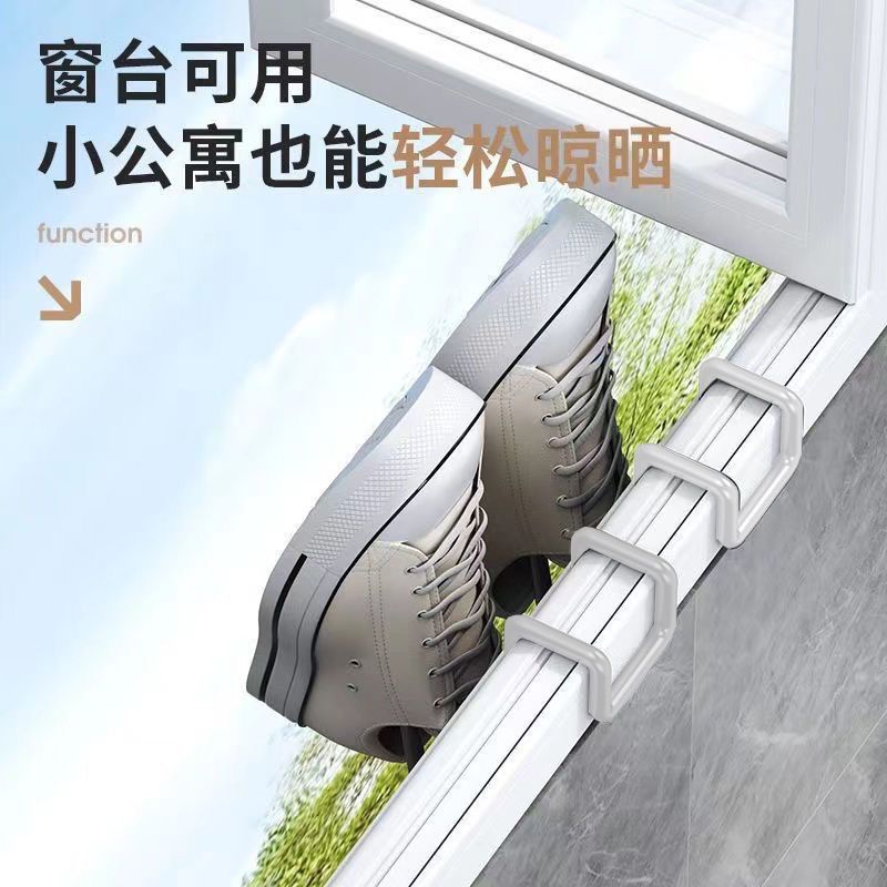 Balcony Shoes Drying Rack Shoes Drying Artifact Sandals Shelf Door Home Kitchen Drying Rack Artifact Slippers Shoe Holder Storage