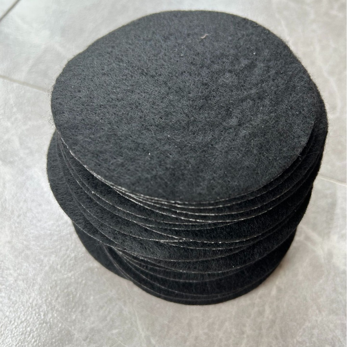 Incense Cushion Fireproof Cotton Dot Fragrance High Temperature Anti-scalding Household Heat Insulation Round Flame Retardant Cotton Fireproof Mat Aromatherapy Box Mat