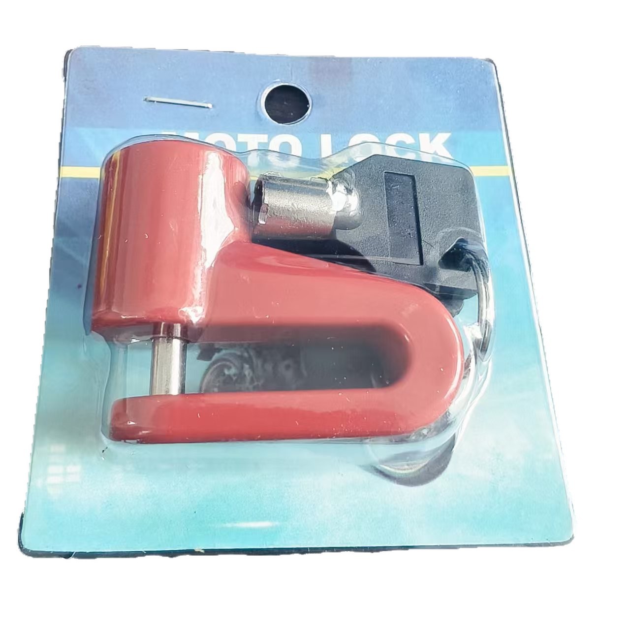 Bicycle Disc Brake Lock Mountain Bike Motorcycle Electric Vehicle Mini Anti-Theft Portable Disc Brake Lock Small Card