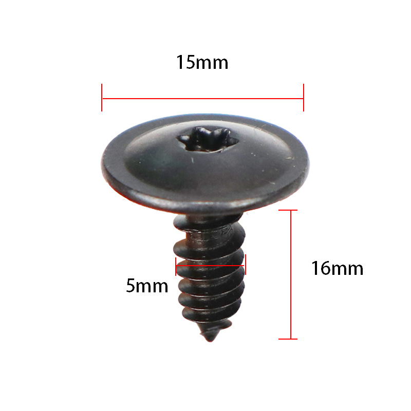 Applicable to Volkswagen B5 Audi Q5 car self-tapping screw N90974701 inner flower fender self-tapping screw M5 * 16
