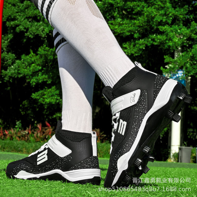 Baseball Shoes Wear-resistant Non-slip Professional Shoes for Teenagers Men and Women Sports Competition Shoes Special Softball Shoes for Daily Training