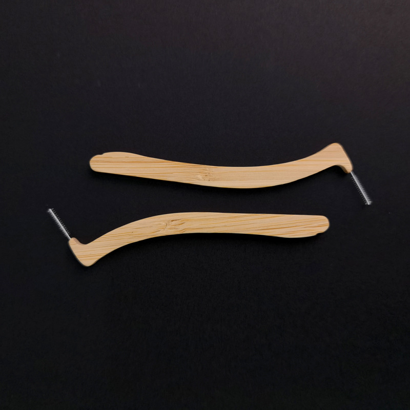 L Bamboo Interdental Brush Teeth Cleaning Interdental Brush