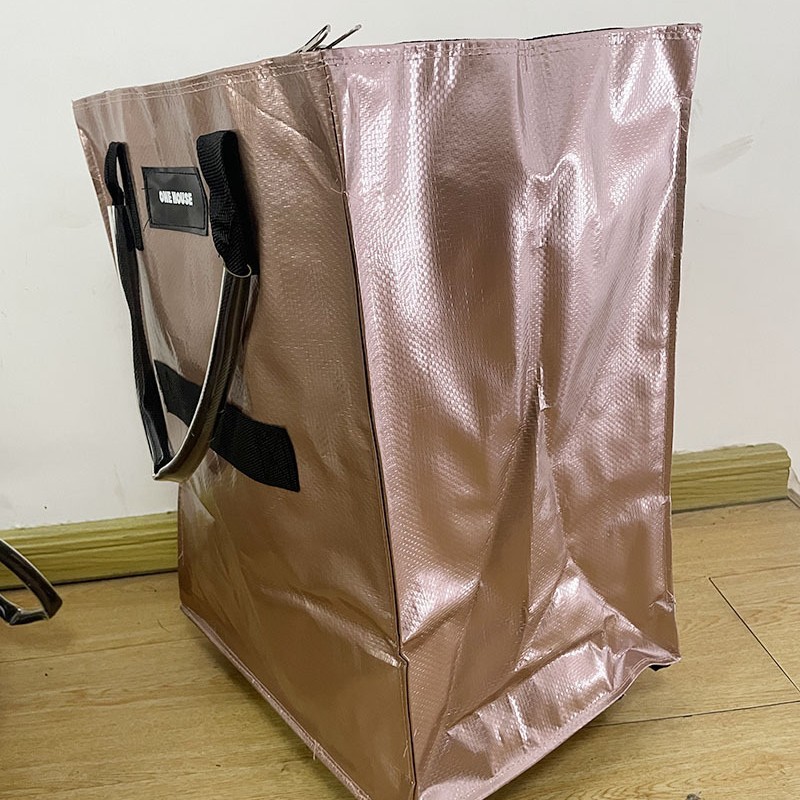 Cross-Border Popular Camping Folding Colorful Trolley Bag Large Capacity Storage Haiken Zipper Bag