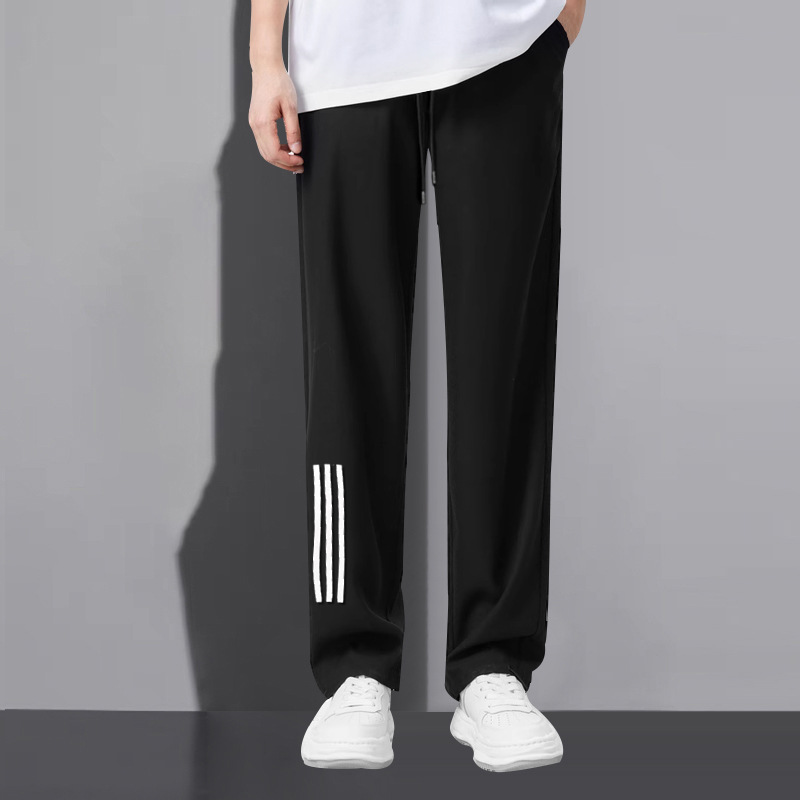 Z9212M-Z9212B plus fat long version of boys tall 190cm sports men's pants straight tube super long size pants