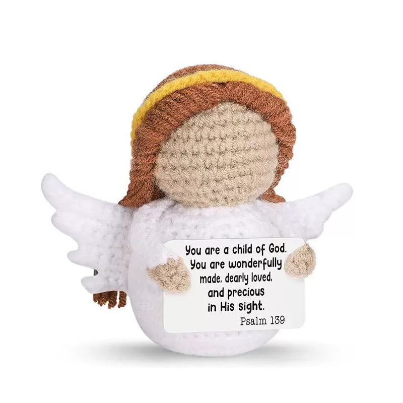 Handmade Woolen Dolls Customized Cross-Border Popular Amazon Best-Selling Hand-Knitted Woolen Animal Dolls Finished Products