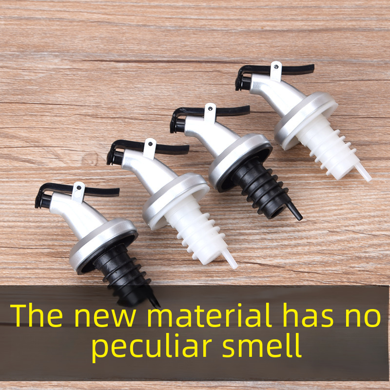 Factory direct oil bottle nozzle oil bottle stopper kitchen Press Guide nozzle plastic oil pouring nozzle oil bottle cap soy sauce pot stopper