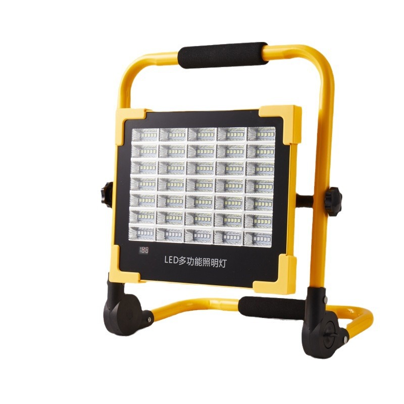 Solar Energy High Brightness Charging Portable Household Outdoor Camping Site Stadium Night Lighting High Power Flood Light