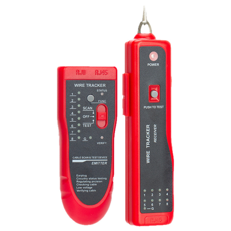 Multifunctional Line Finder, Anti-Burn Poe Network Tester, Line Inspection, Line Inspection, Anti-Interference, Multiple Colors Available