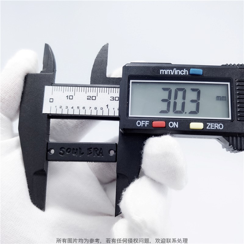 Foreign Fashion Logo Square Rectangular Electrophoresis Matte Trendy Brand Lifestyle Home Trademark Jewelry Accessories