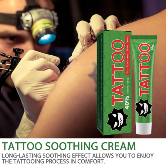 Cross-Border Popular Tattoo Relief Cream to Relieve Tattoo Pain, Relieve Pain, Repair Skin Care Relief Cream
