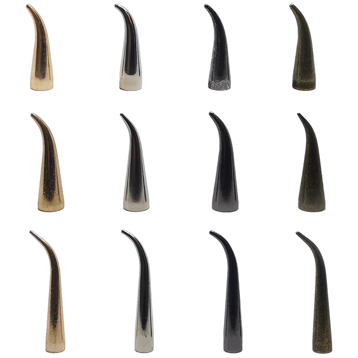 Origin source full copper corner spike accessories leather clothing hook nail jewelry material pet anti-bite rivet buckle