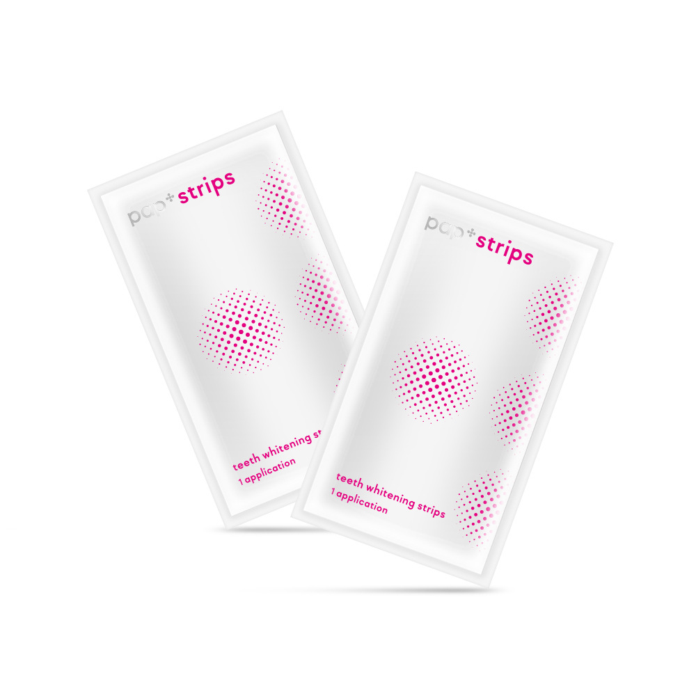 PAP Teeth Whitening Sticker Dazzling White Teeth Whitening Sticker Teeth Whitening Strips