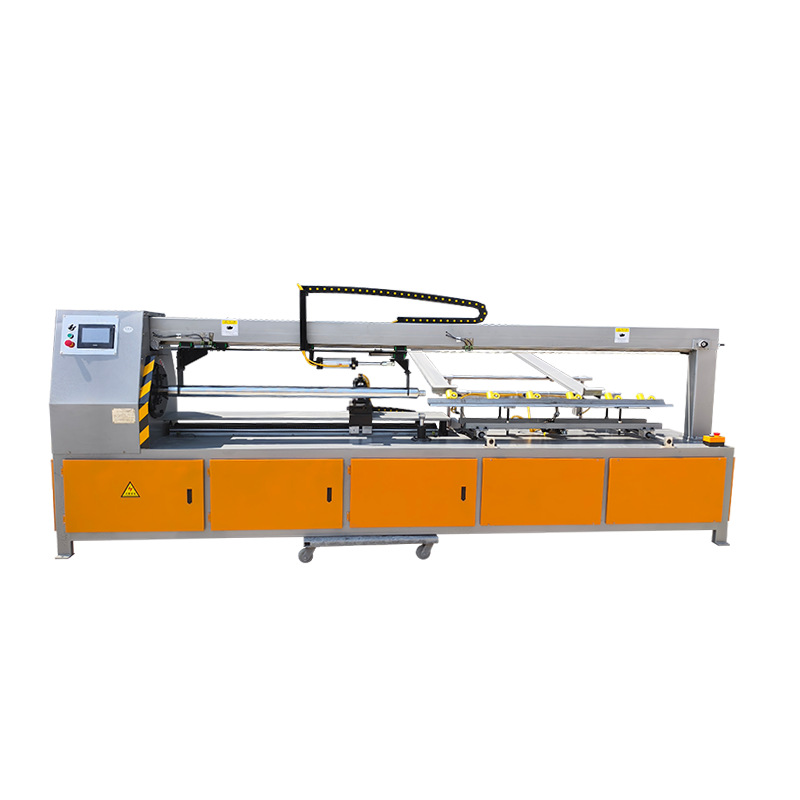 Fully Automatic Paper Tube Cutting Machine with Multiple Blades, Fully Automatic Pvc Pipe Cutting Machine, High-Speed Sawing Paper Tube Machine with Smooth Cuts
