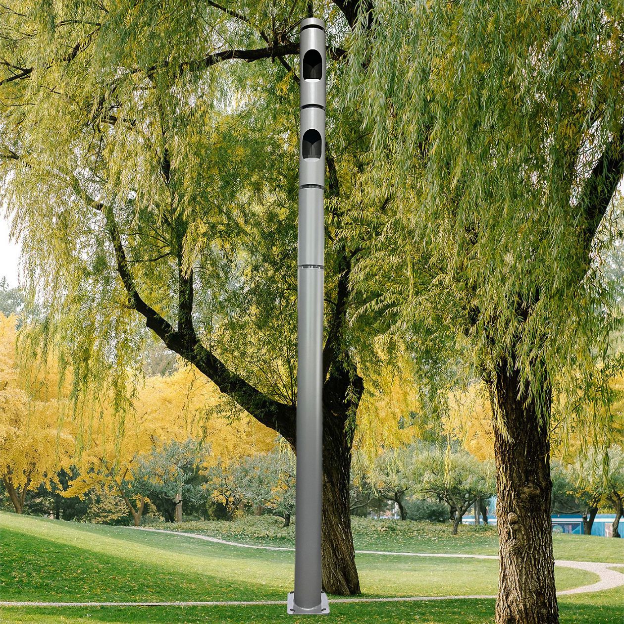 Factory Direct Supply Cross-Border Preferred Engineering Quality Sound Column Broadcast Commercial Outdoor Waterproof Outdoor Monitoring Smart Street Light