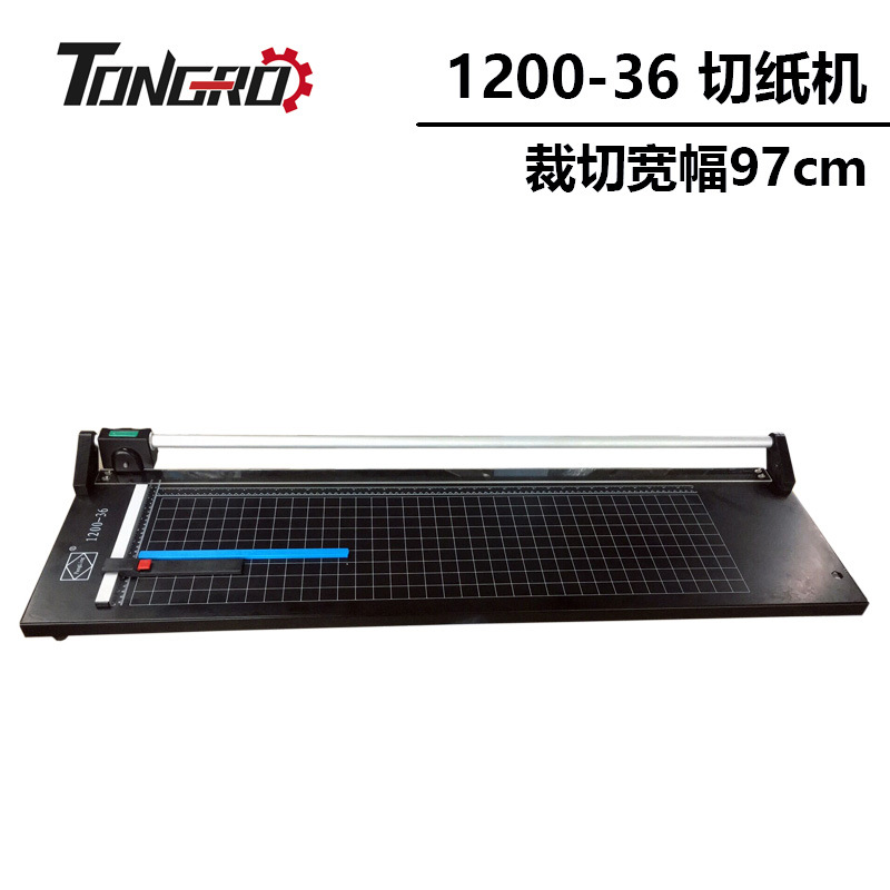 Tongro 36inch Roller-Type Cutter Rolling Paper Cutter - Paper Cutting Knife - Paper Cutting Machine A1 Paper Cutter Manual Iron Model