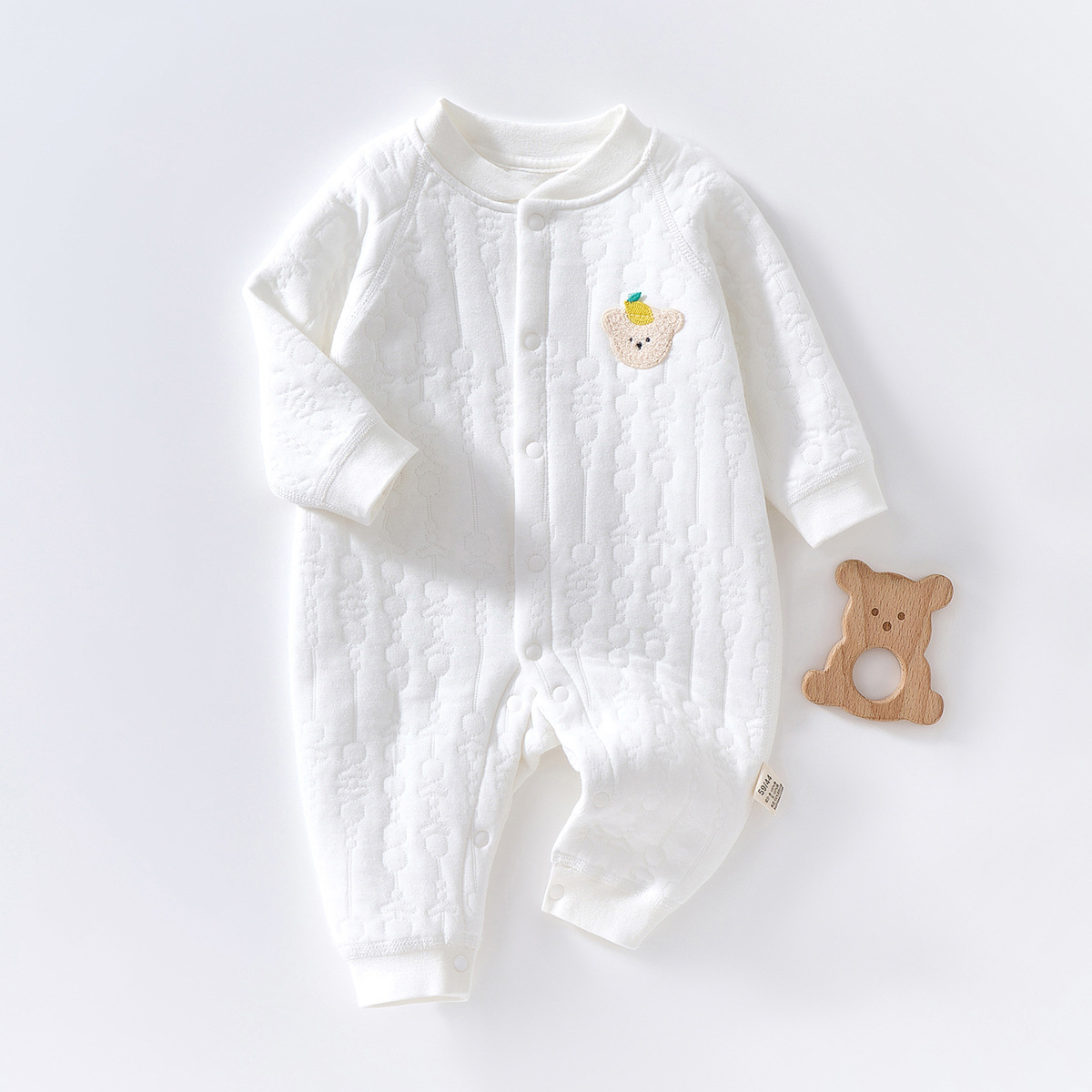 Baby clothes winter cotton thickened jumpsuit Spring and Autumn Winter newborn male and female baby quilted warm cotton-padded clothes