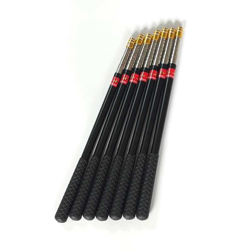 Stainless Steel Telescopic Landing Net Pole for Children, Portable Anti-Snag Fishing Net, Mini Telescopic Portable Pole