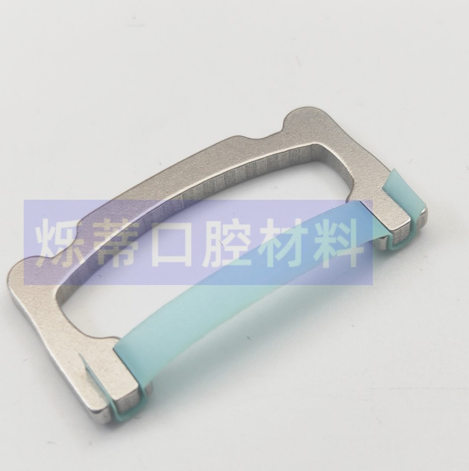Dental polishing strip adjacent surface glaze removing sand strip holder maxillary anterior teeth posterior teeth stainless steel dental consumables material