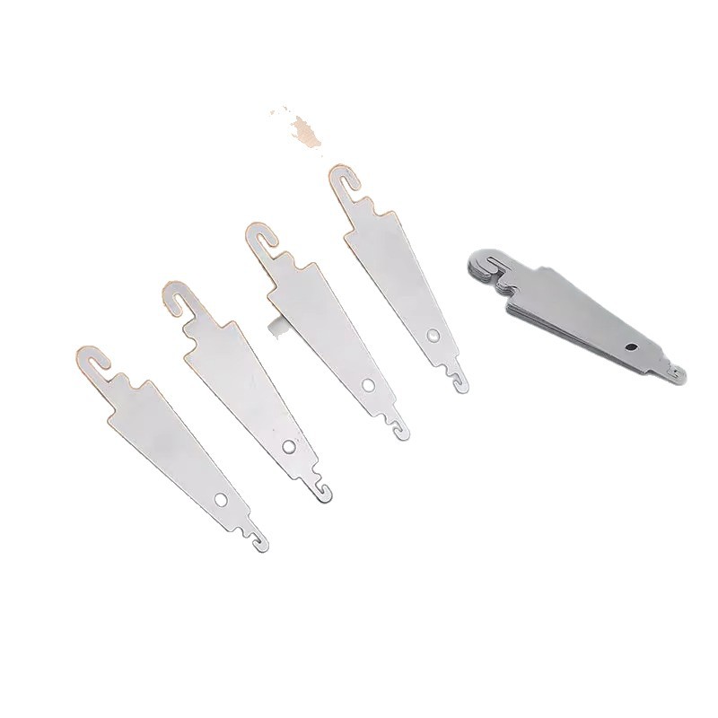 Tin Needle Threader Manufacturer Wholesale Supply Stainless Steel Bright Cross Stitch Needle Threader Cross Stitch Accessories Crochet Hook
