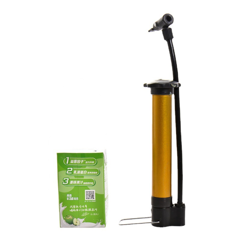 Glue-free bicycle high-pressure portable mini pump battery electric car Mountain bike motorcycle basketball pump